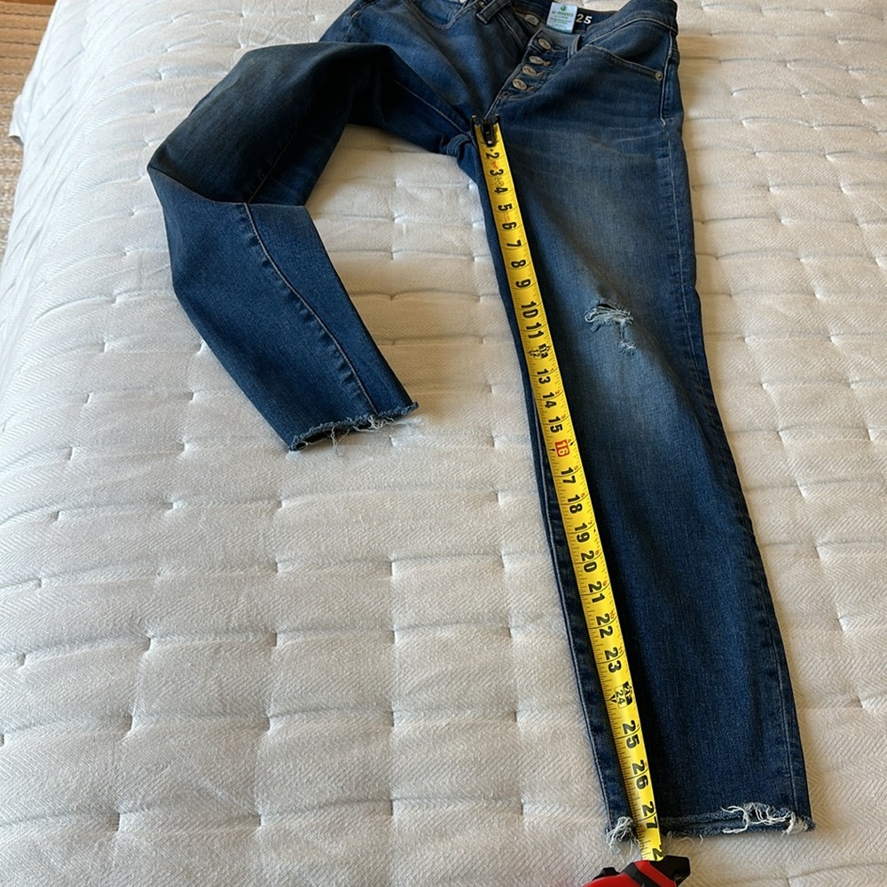 J Crew Toothpick High Rise Jean - Picture 7 of 7